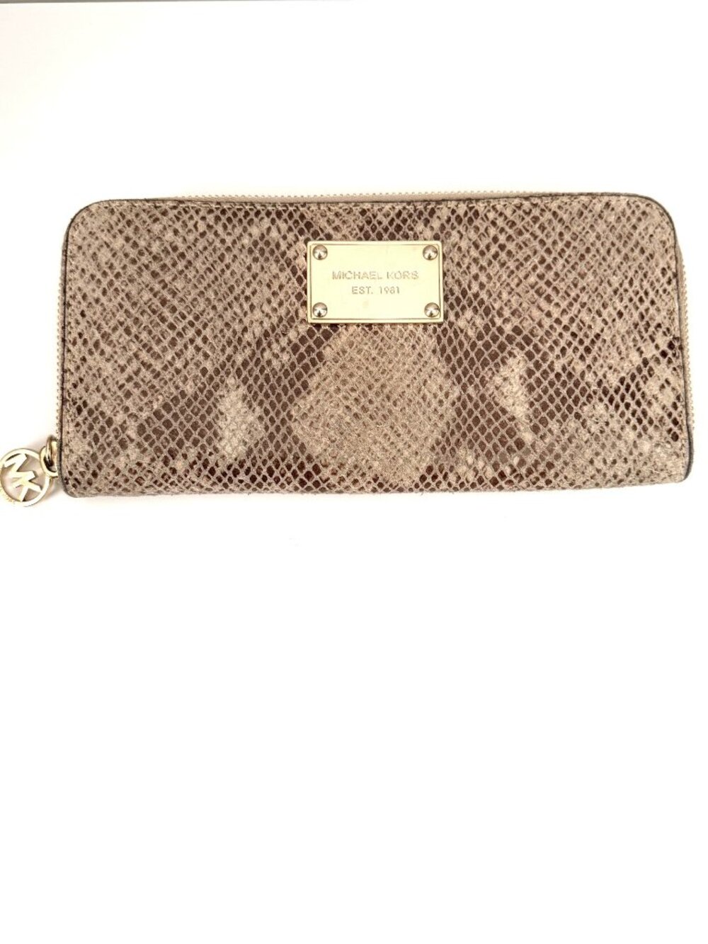 ๐ Michael Kors Large Python-Embossed Tote & Wallet Set ๐ - Picture 12 of 14
